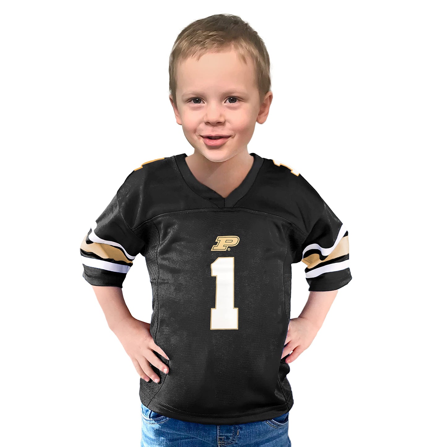 Little King NCAA Toddler-Touchdown Pass-Team Football Jersey-Sizes