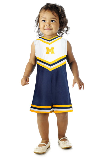 Little King NCAA Toddler/Youth Girls Team Cheer Jumper Dress