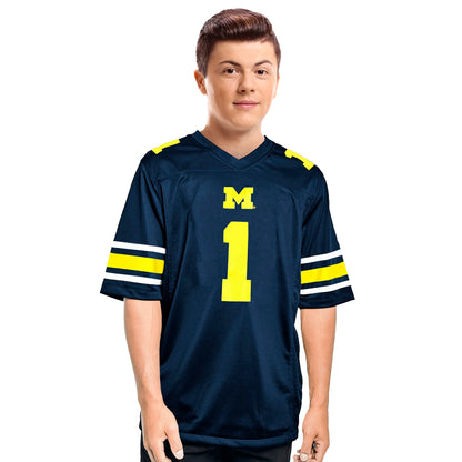 Little King NCAA Touchdown Pass Youth Teen Boys Team Football Jersey