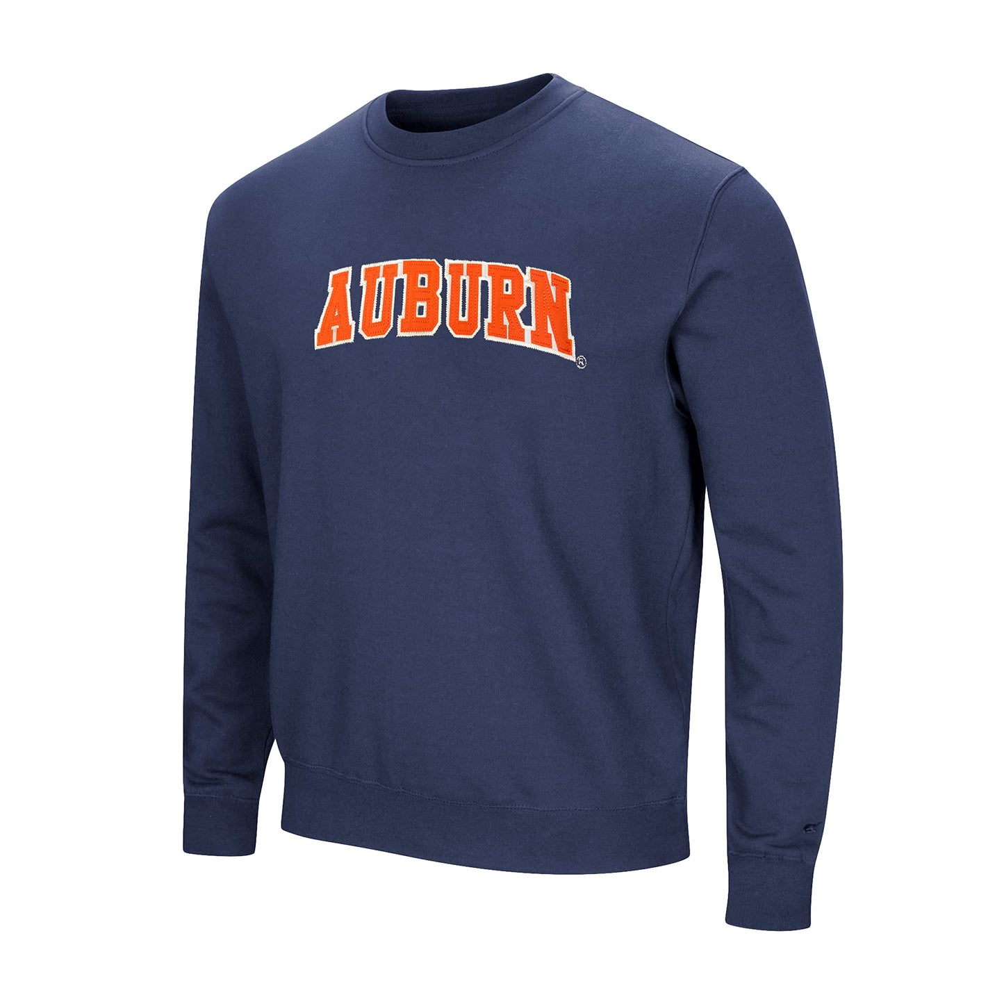 Little King NCAA Youth Boys Crewneck Sweatshirt With Tackle Twill Letters-Team Colors