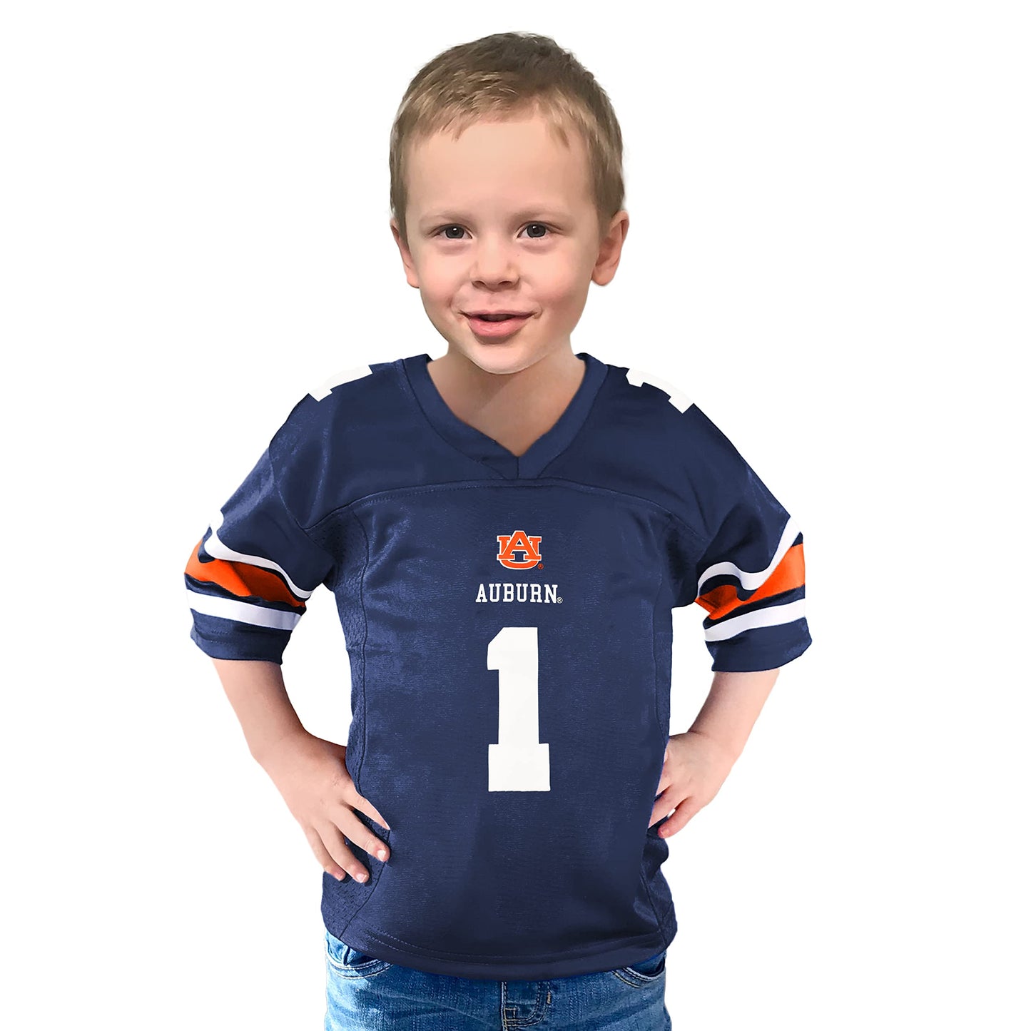 Little King NCAA Toddler-Touchdown Pass-Team Football Jersey-Sizes