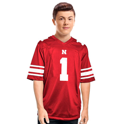 Little King NCAA Touchdown Pass Youth Teen Boys Team Football Jersey