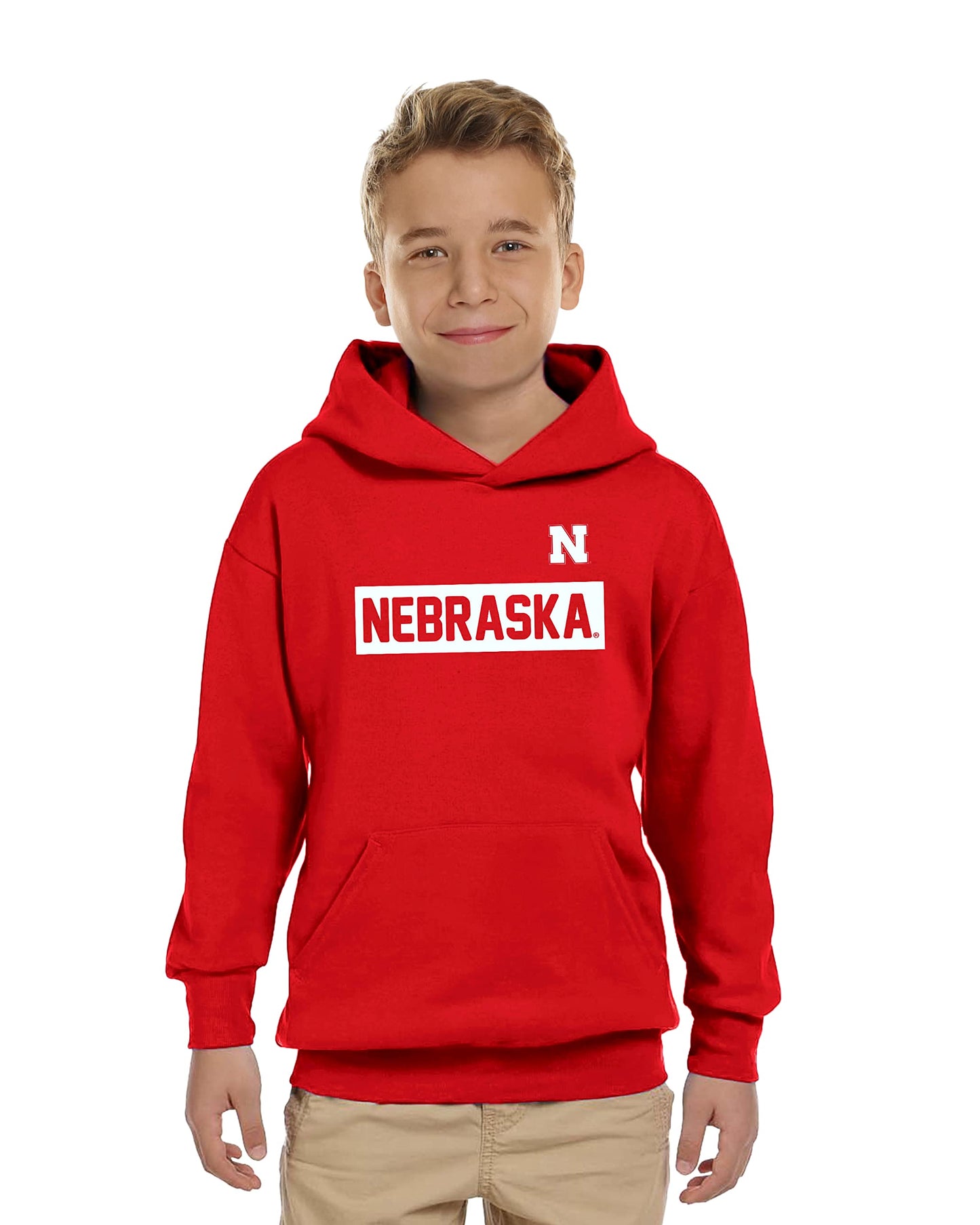 Little King NCAA Youth Boys-Performer-Hoodie Pullover-100% Polyester- Team Colors