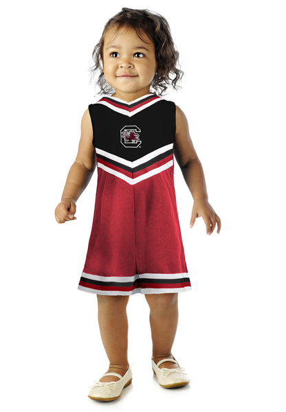 Little King NCAA Toddler/Youth Girls Team Cheer Jumper Dress