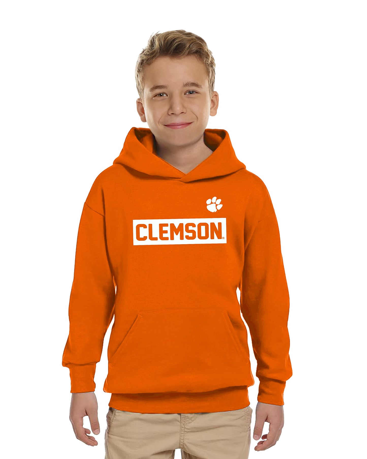 Little King NCAA Youth Boys-Performer-Hoodie Pullover-100% Polyester- Team Colors