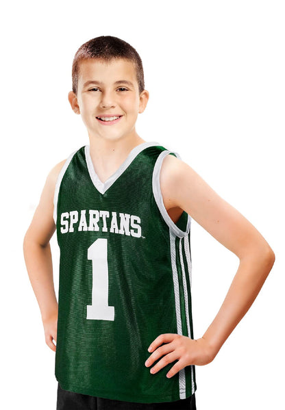 Little King NCAA-Full Court-Youth Boys Teen College Basketball Jersey