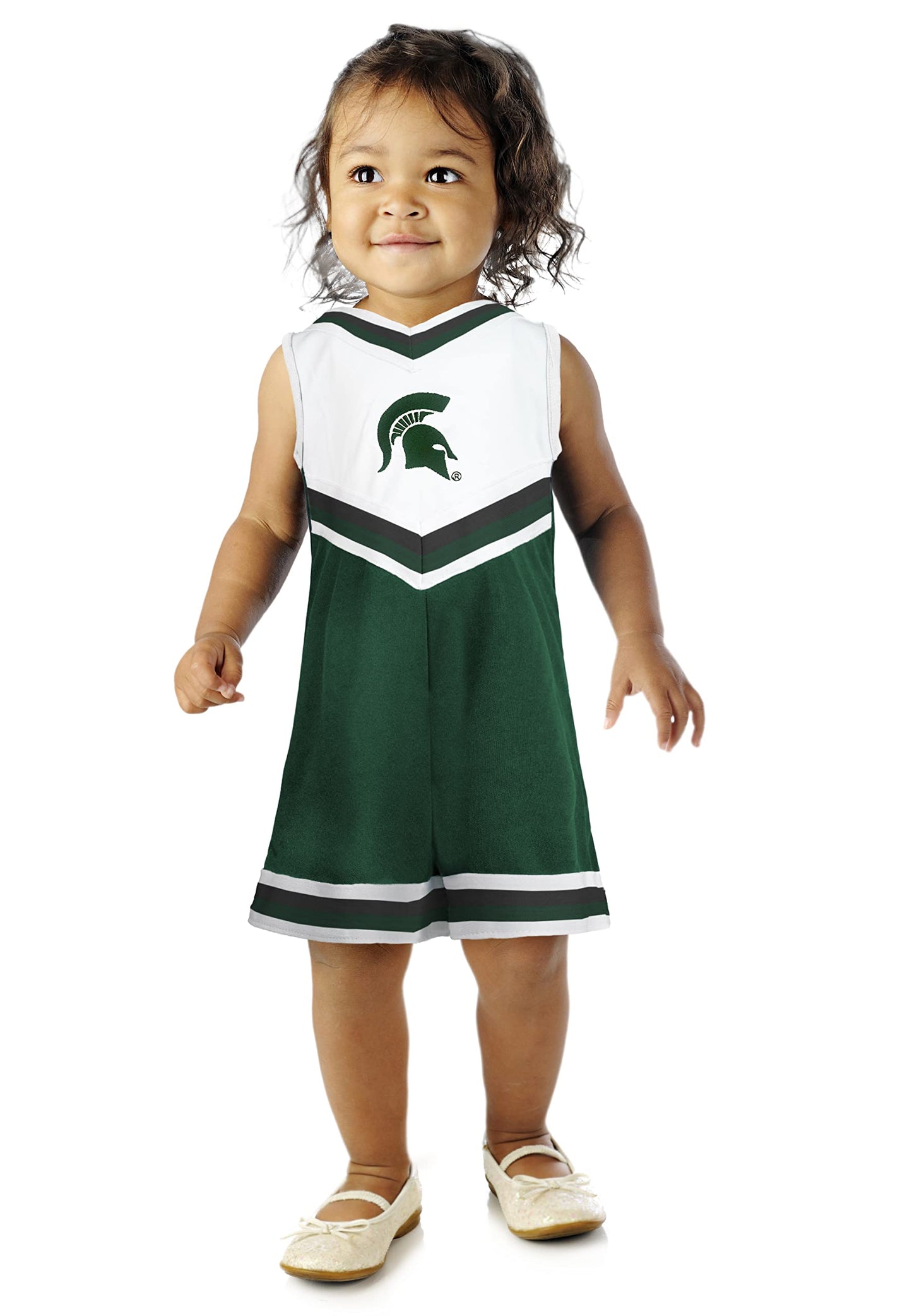 Little King NCAA Toddler/Youth Girls Team Cheer Jumper Dress