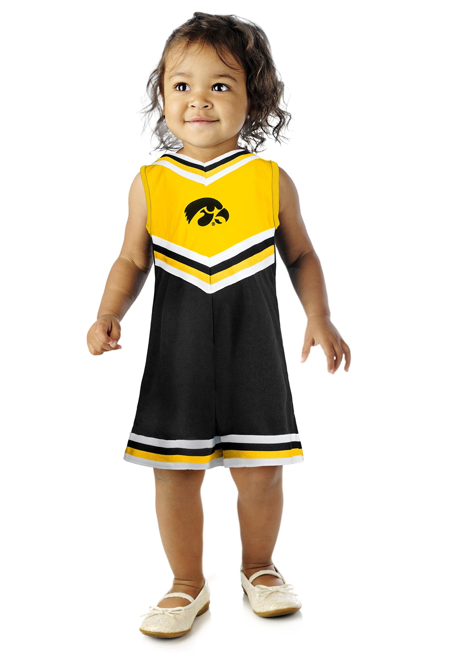 Little King NCAA Toddler/Youth Girls Team Cheer Jumper Dress