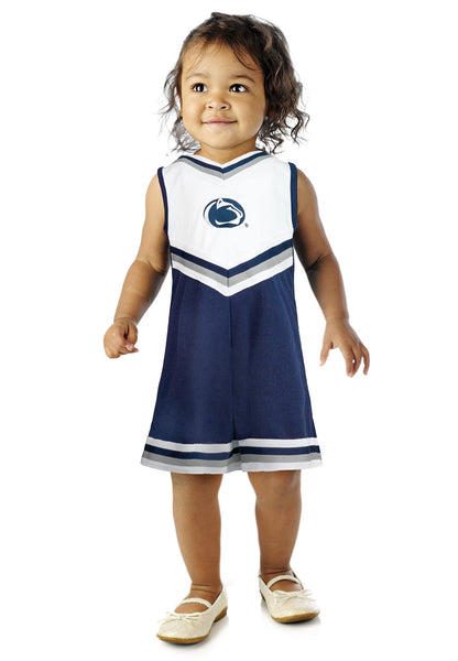 Little King NCAA Toddler/Youth Girls Team Cheer Jumper Dress