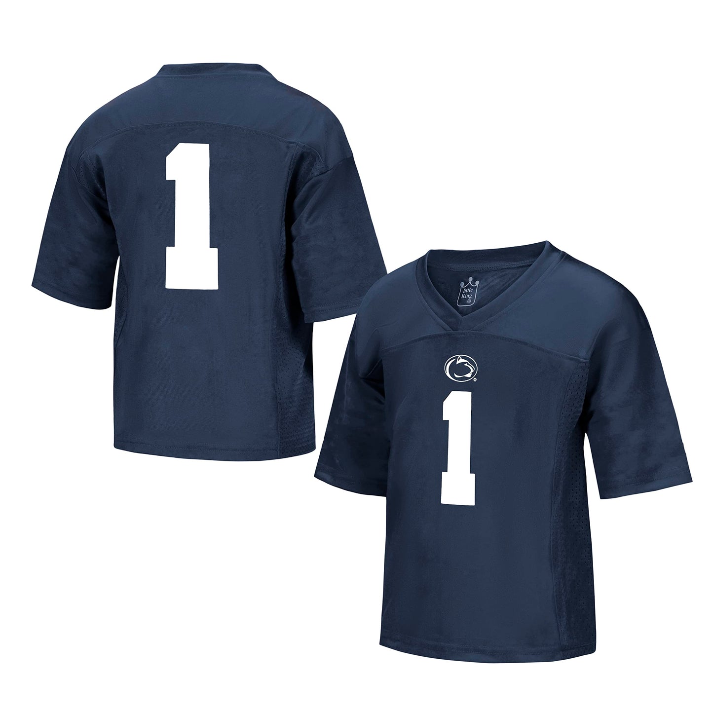 Little King NCAA Toddler-Touchdown Pass-Team Football Jersey-Sizes