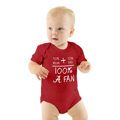 Little King NCAA Short Sleeve-100% Fan- Bodysuit Romper