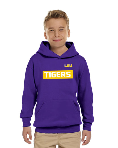 Little King NCAA Youth Boys-Performer-Hoodie Pullover-100% Polyester- Team Colors