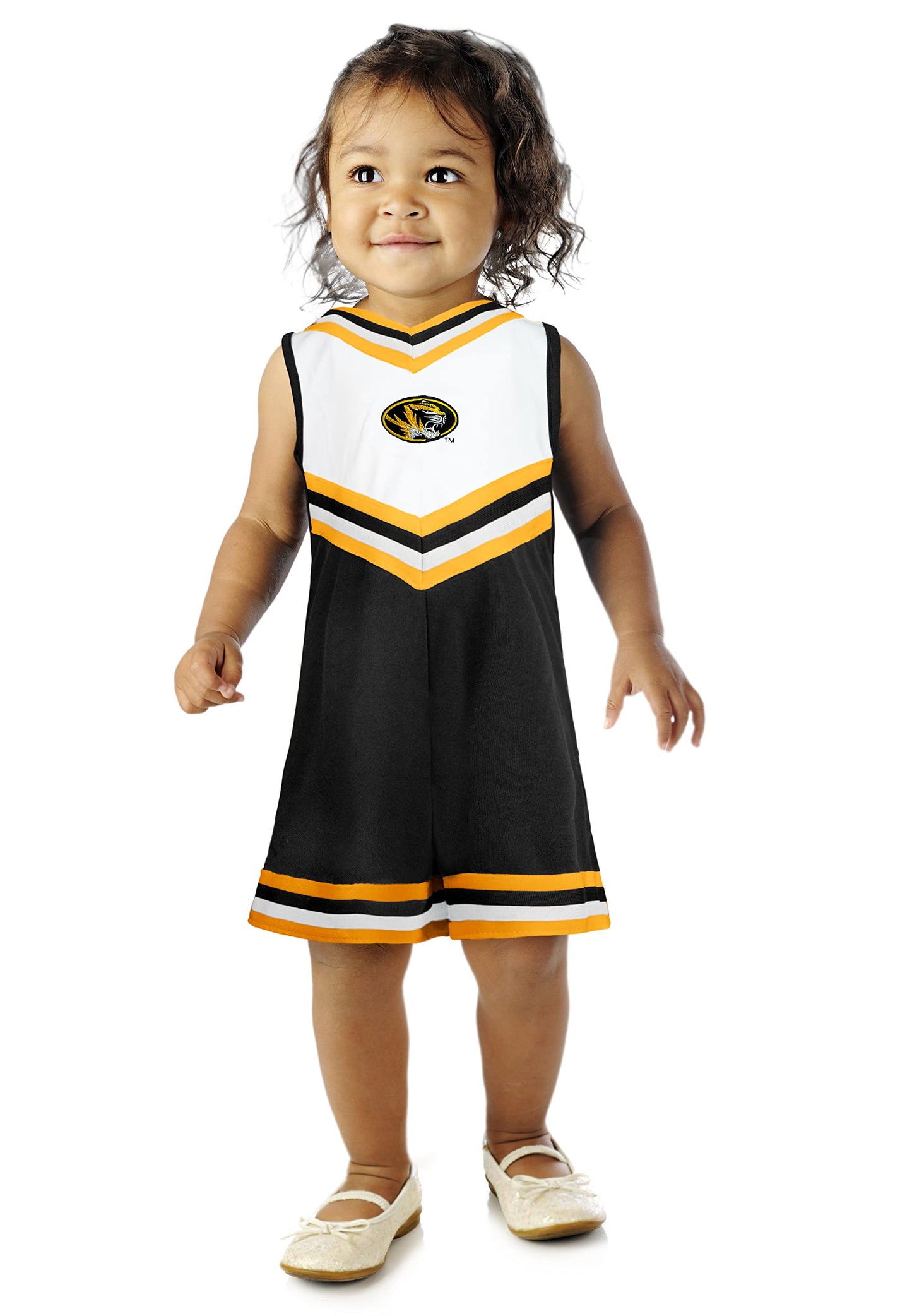 Little King NCAA Toddler/Youth Girls Team Cheer Jumper Dress