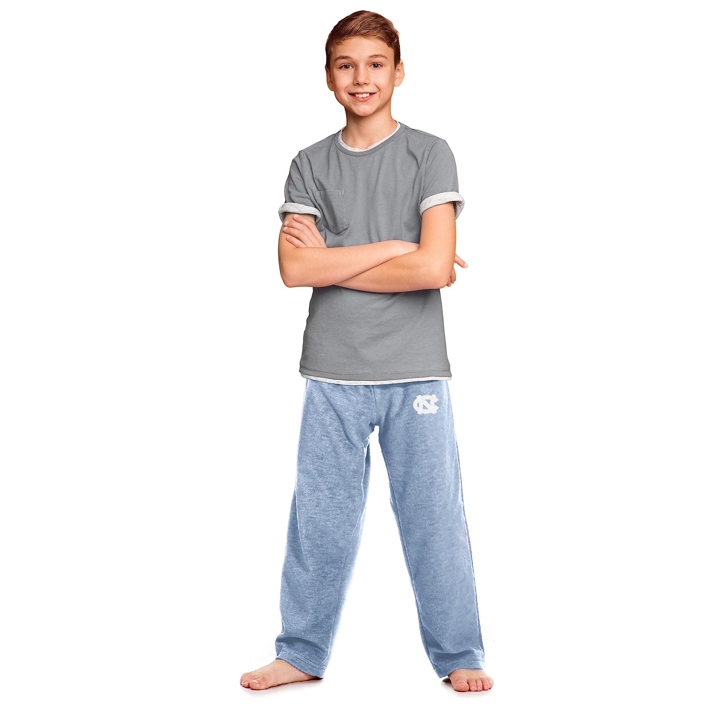 Little King NCAA Youth Boys and Girls Soft Knobby Lounge Pants