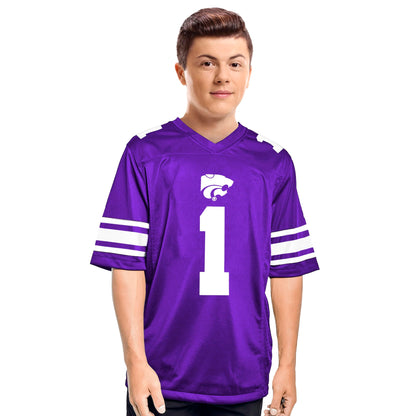 Little King NCAA Touchdown Pass Youth Teen Boys Team Football Jersey