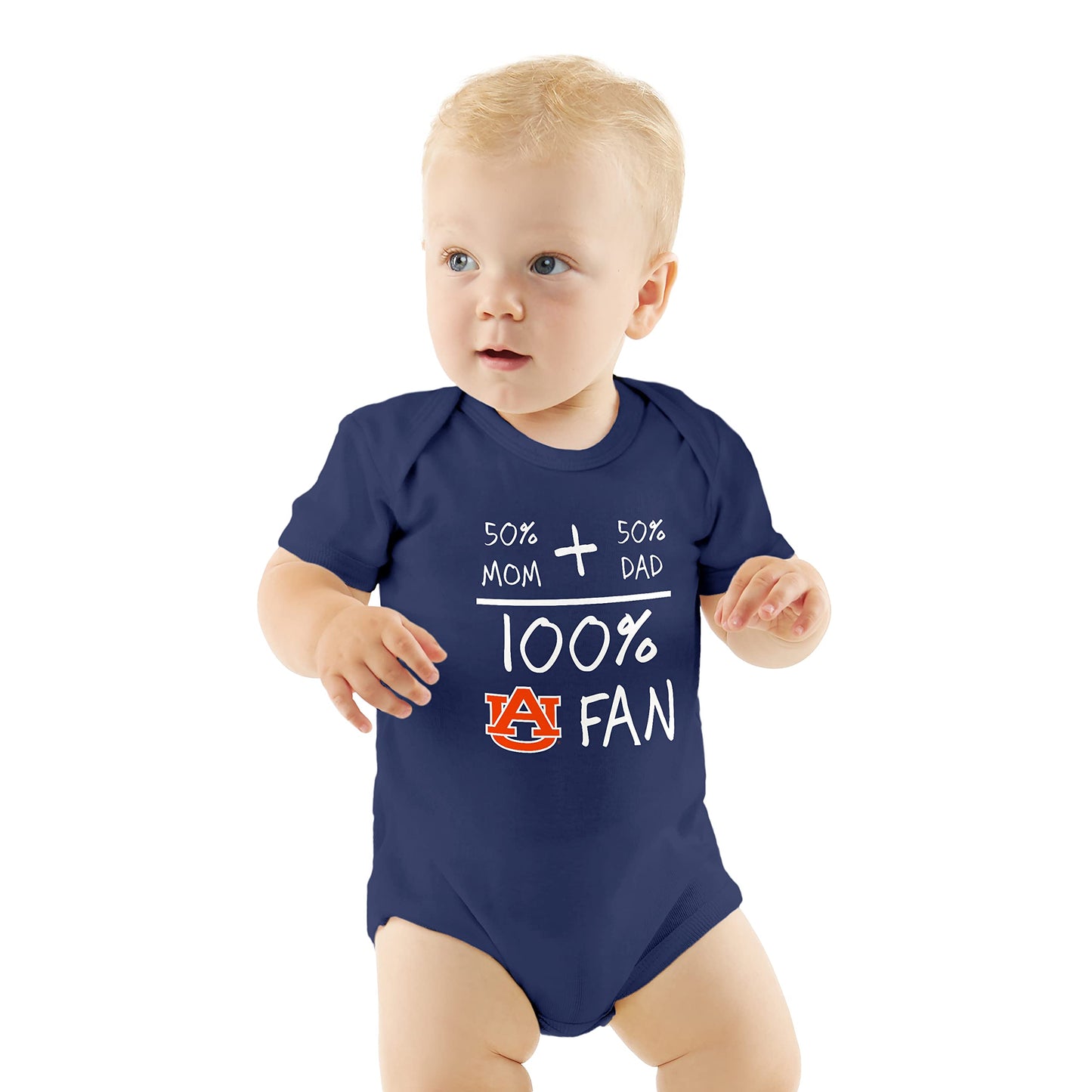 Little King NCAA Short Sleeve-100% Fan- Bodysuit Romper