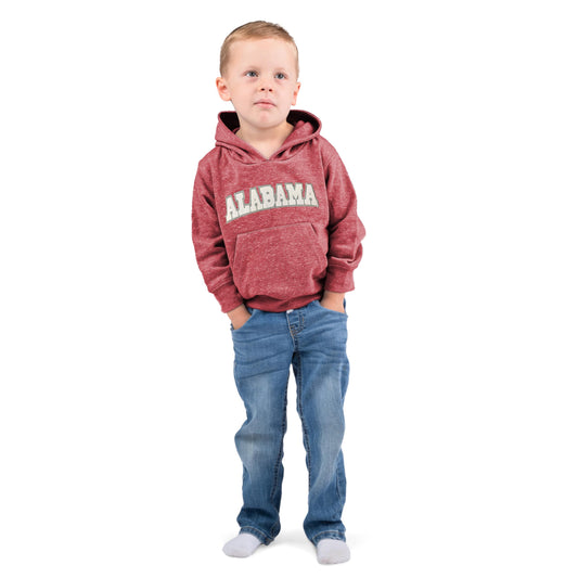 Little King NCAA Toddler Boys and Girls Knobby Hoodie Sweatshirt With Tackle Twill Letters