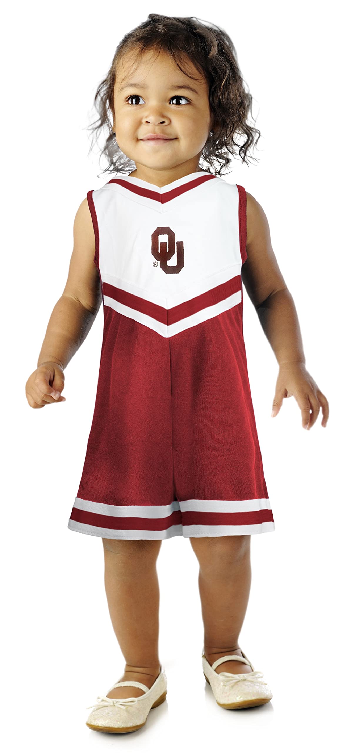 Little King NCAA Toddler/Youth Girls Team Cheer Jumper Dress