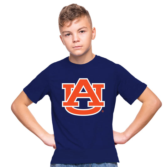 Little King NCAA Boys Youth-Big Time Logo-Short Sleeve Tee-Team Colors