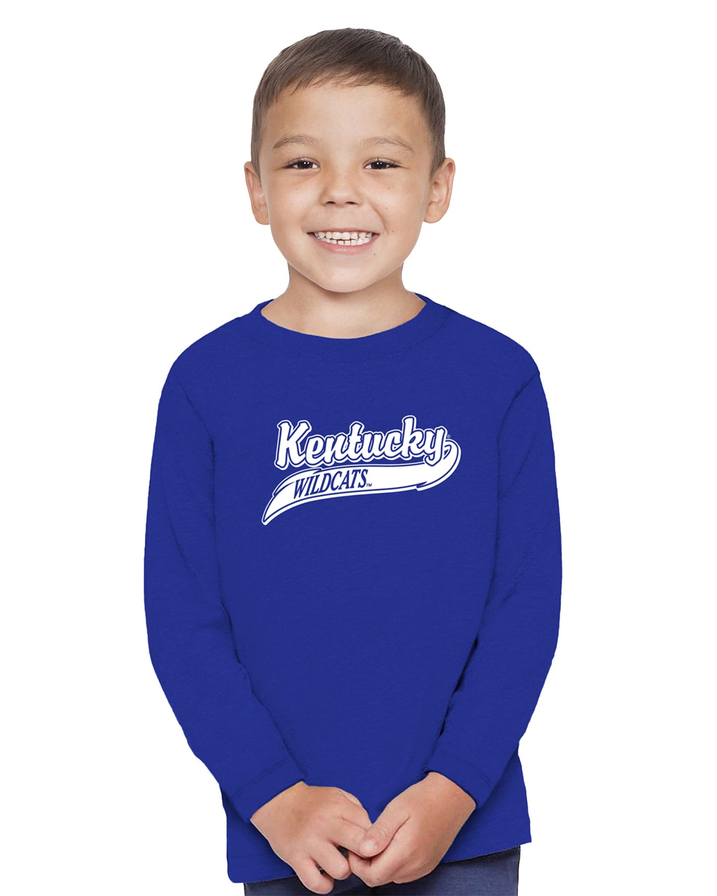 Little King NCAA Infant & Toddler Long Sleeve Tee-Varsity Logo-Team Colors