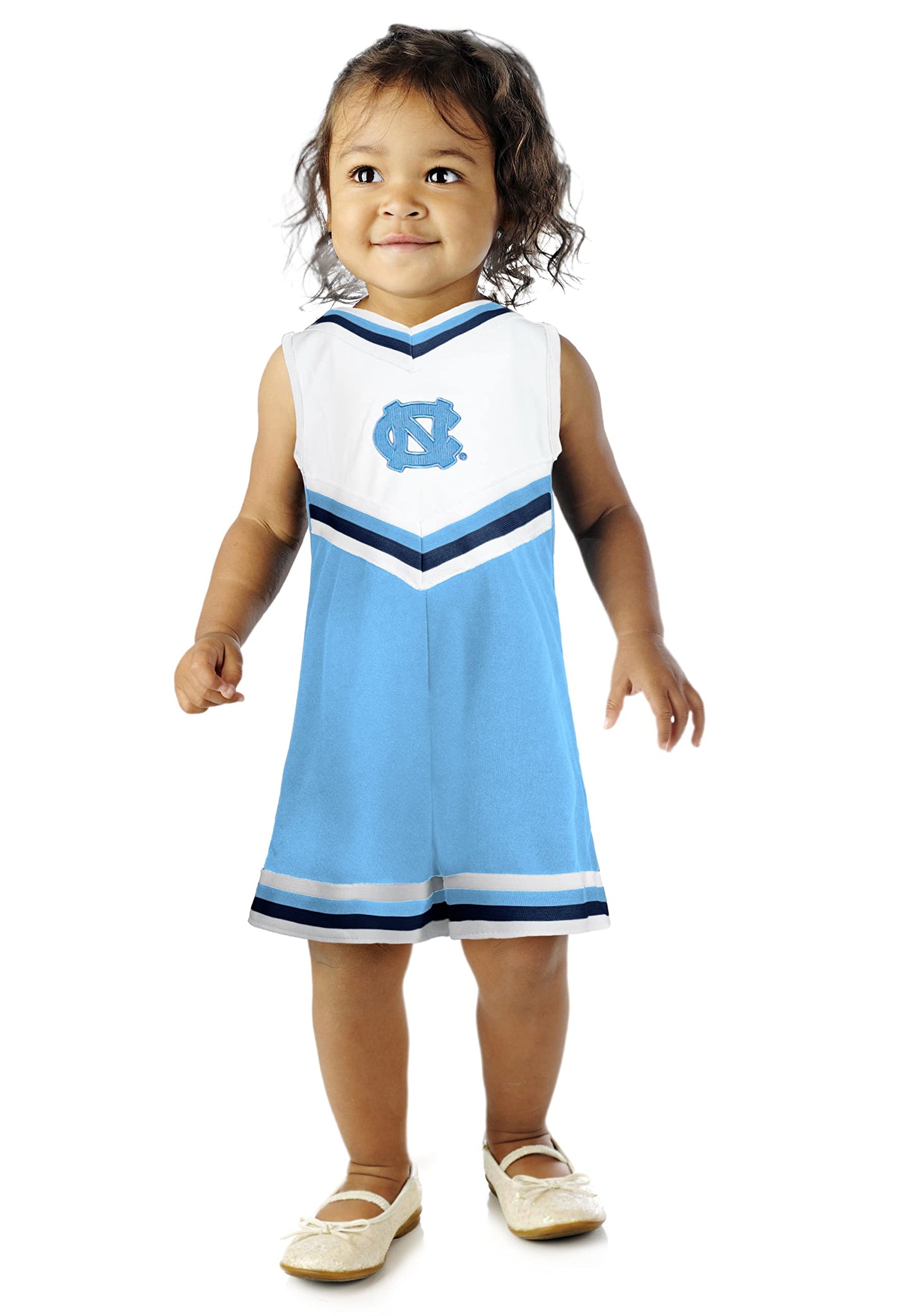 Little King NCAA Toddler/Youth Girls Team Cheer Jumper Dress