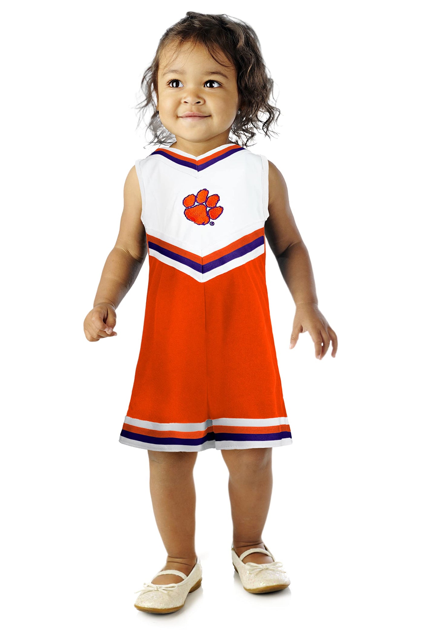 Little King NCAA Toddler/Youth Girls Team Cheer Jumper Dress