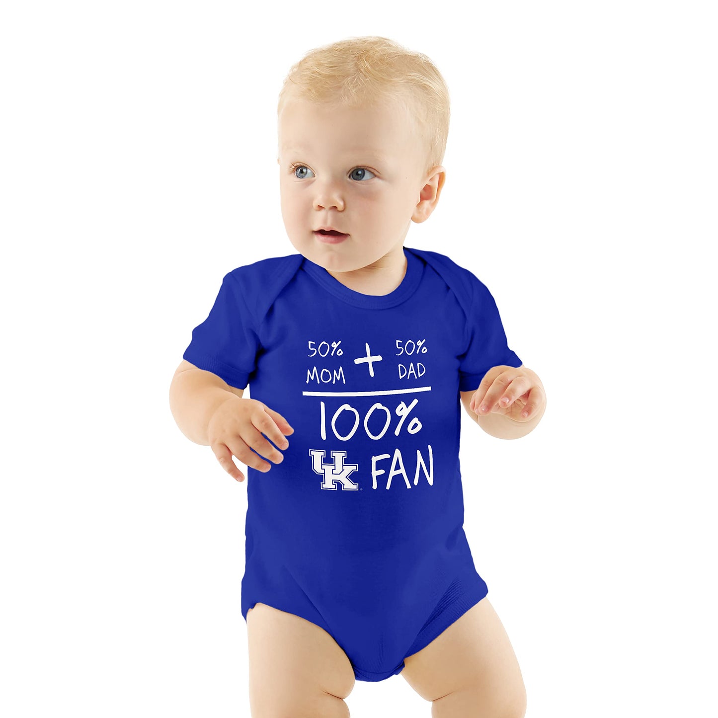 Little King NCAA Short Sleeve-100% Fan- Bodysuit Romper