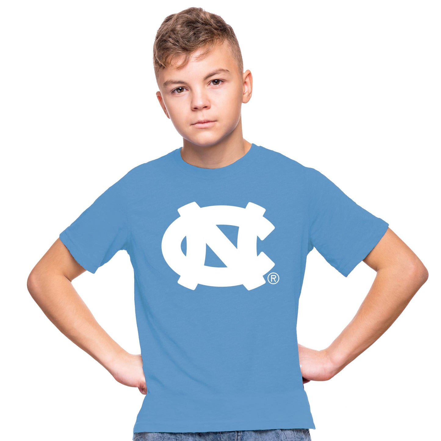 Little King NCAA Boys Youth-Big Time Logo-Short Sleeve Tee-Team Colors