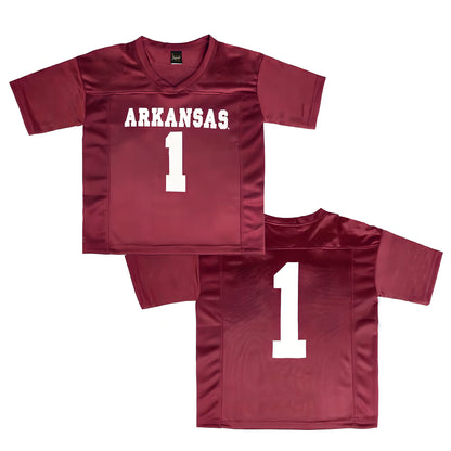 Little King NCAA Toddler-Touchdown Pass-Team Football Jersey-Sizes