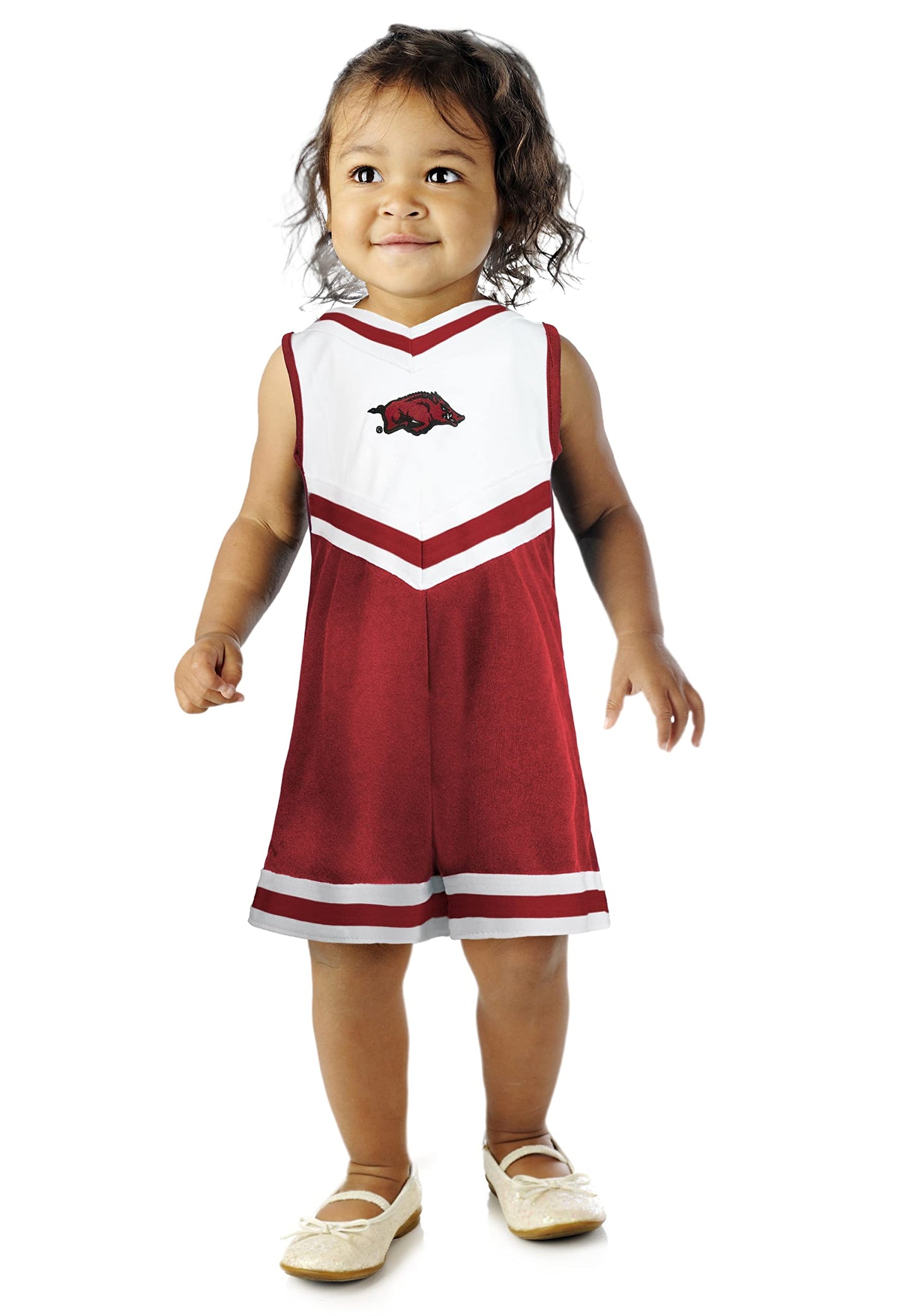 Little King NCAA Toddler/Youth Girls Team Cheer Jumper Dress