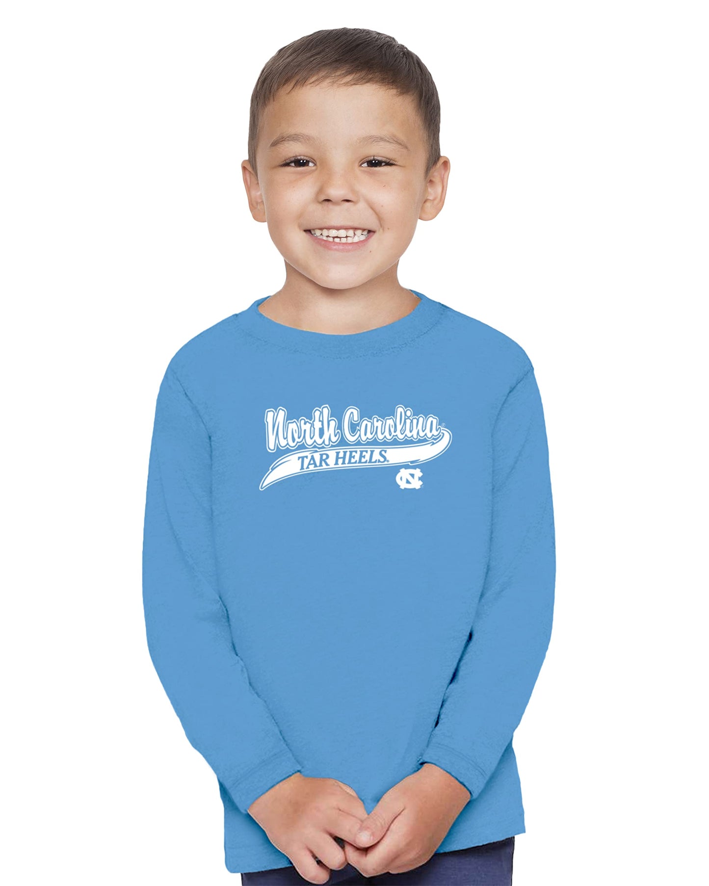 Little King NCAA Infant & Toddler Long Sleeve Tee-Varsity Logo-Team Colors