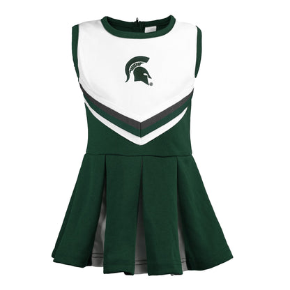 Little King NCAA Infant/Toddler Girls One Piece Team Cheer Jumper Dress