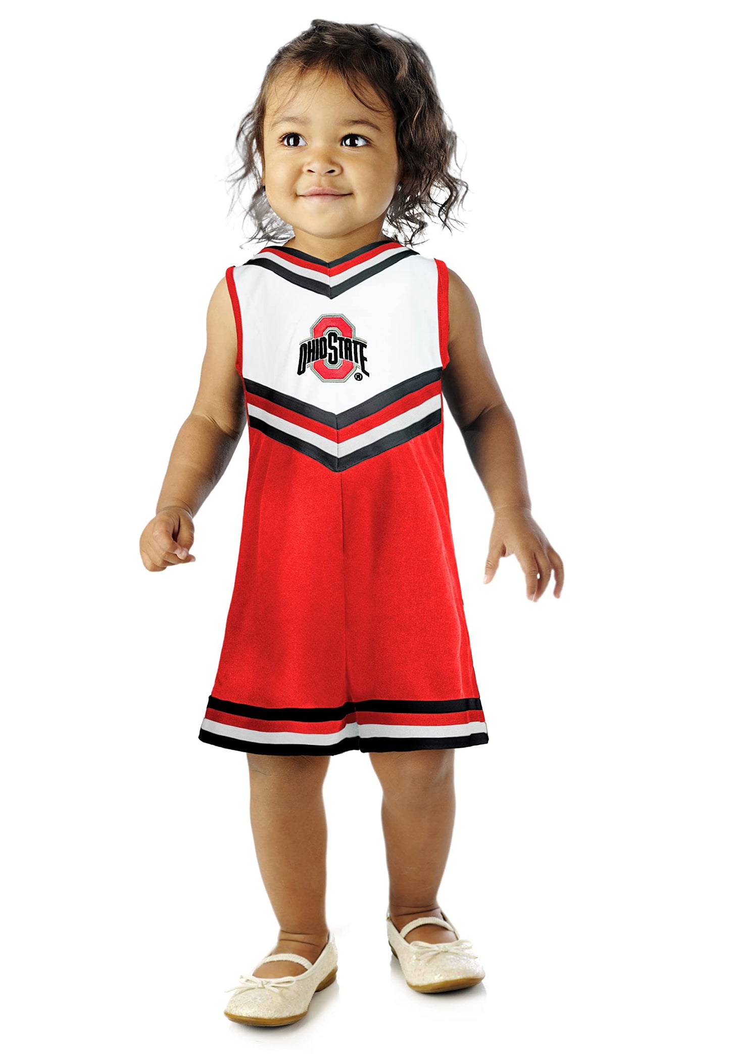 Little King NCAA Toddler/Youth Girls Team Cheer Jumper Dress