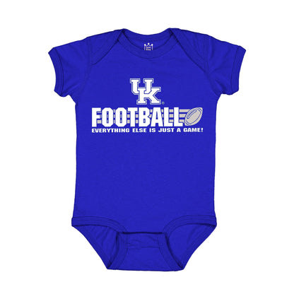 Little King NCAA Short Sleeve College Football Onesie Bodysuit-100% Cotton