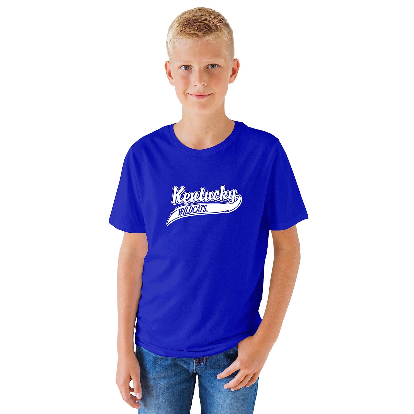 Little King NCAA Boys Youth-Varsity Logo-Short Sleeve Tee-Team Colors