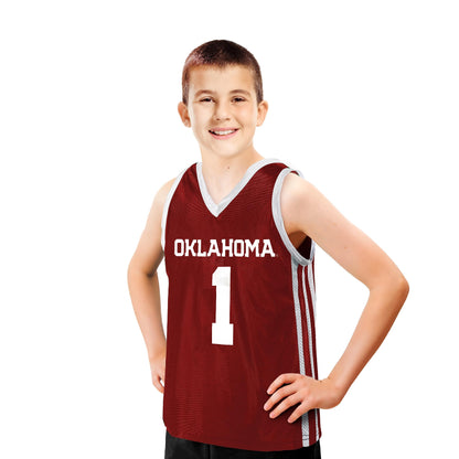 Little King NCAA-Full Court-Youth Boys Teen College Basketball Jersey