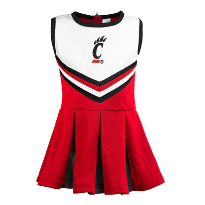 Little King NCAA Infant/Toddler Girls One Piece Team Cheer Jumper Dress