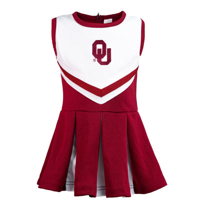 Little King NCAA Infant/Toddler Girls One Piece Team Cheer Jumper Dress