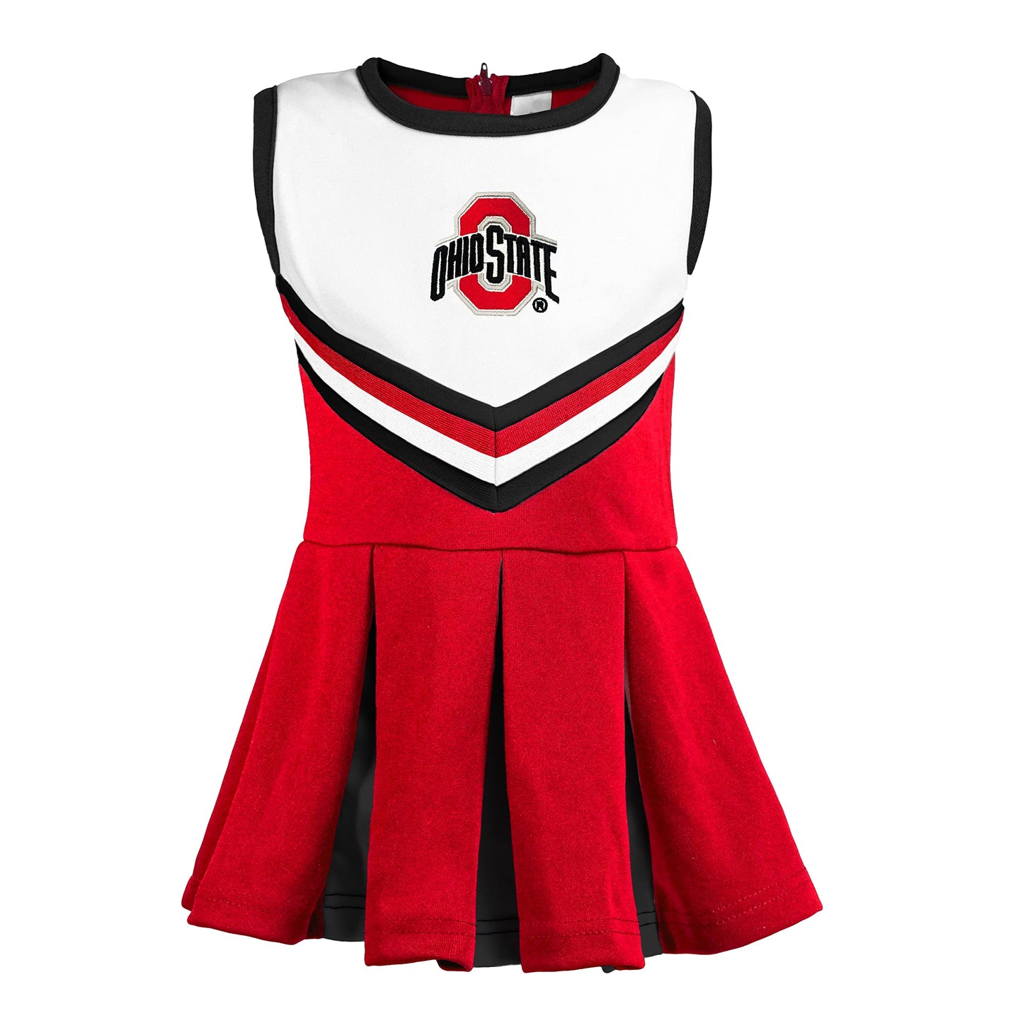 Little King NCAA Infant/Toddler Girls One Piece Team Cheer Jumper Dress