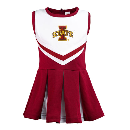 Little King NCAA Infant/Toddler Girls One Piece Team Cheer Jumper Dress