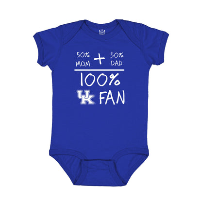 Little King NCAA Short Sleeve-100% Fan- Bodysuit Romper