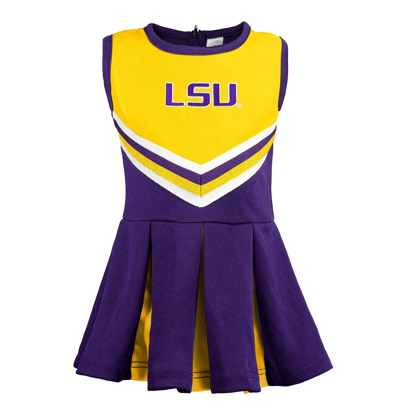 Little King NCAA Infant/Toddler Girls One Piece Team Cheer Jumper Dress