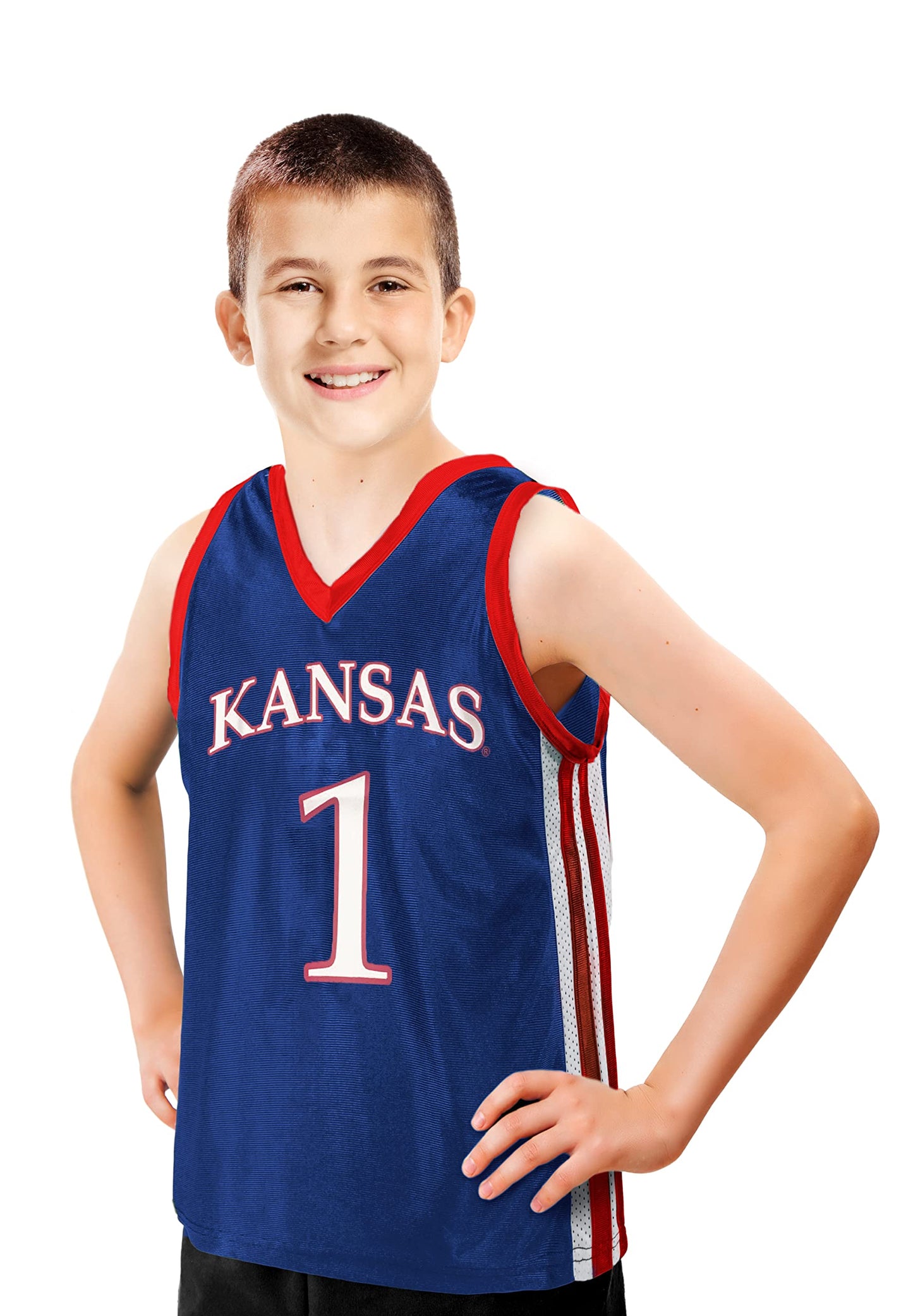 Little King NCAA-Full Court-Youth Boys Teen College Basketball Jersey