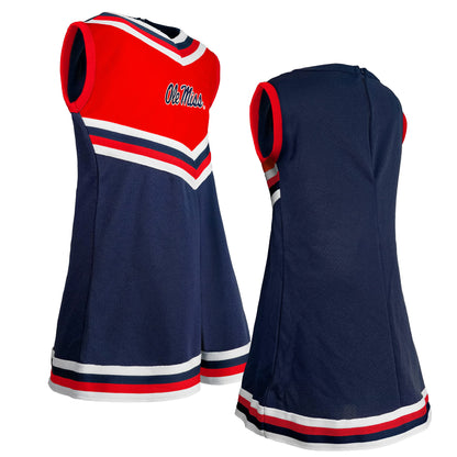 Little King NCAA Toddler/Youth Girls Team Cheer Jumper Dress