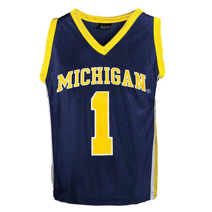 Little King NCAA-Full Court-Youth Boys Teen College Basketball Jersey