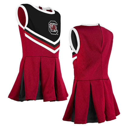 Little King NCAA Infant/Toddler Girls One Piece Team Cheer Jumper Dress