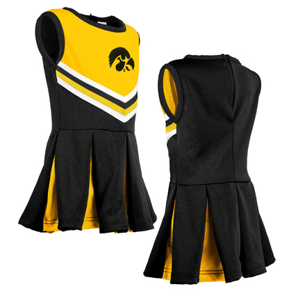 Little King NCAA Infant/Toddler Girls One Piece Team Cheer Jumper Dress