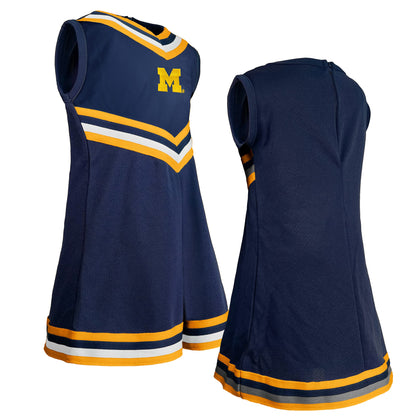 Little King NCAA Toddler/Youth Girls Team Cheer Jumper Dress