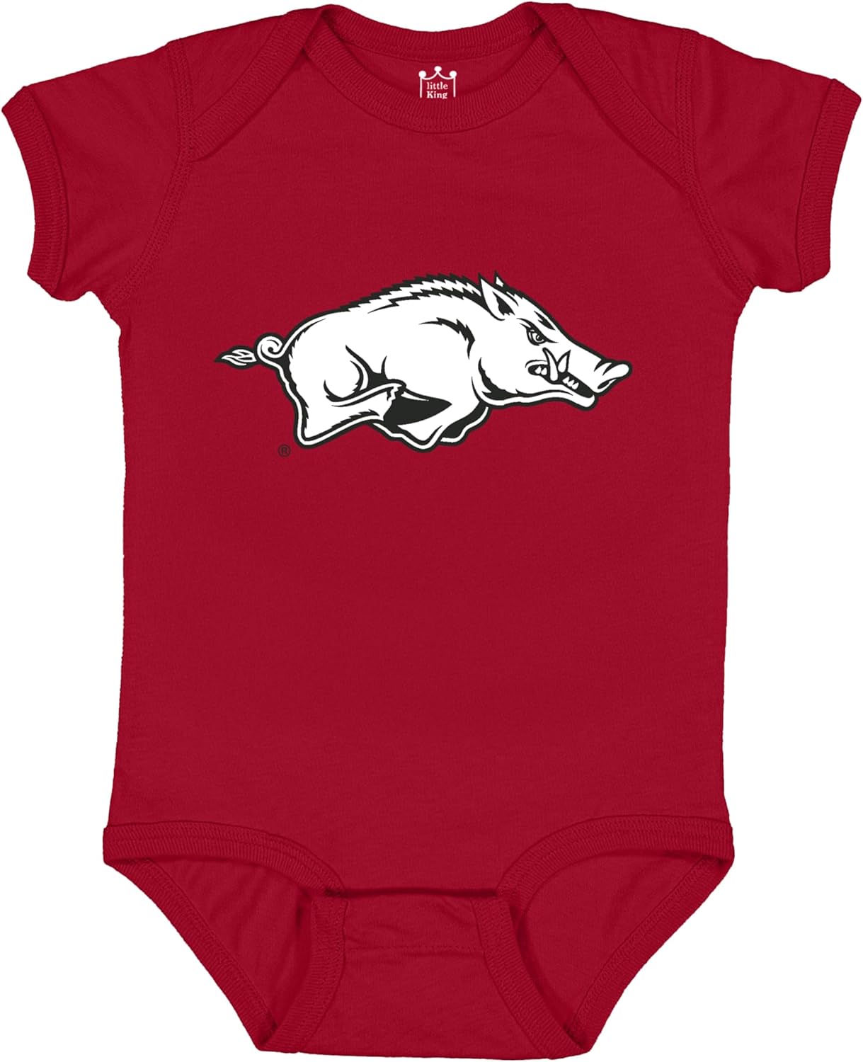 Garnet & White Baby Game Day Outfit