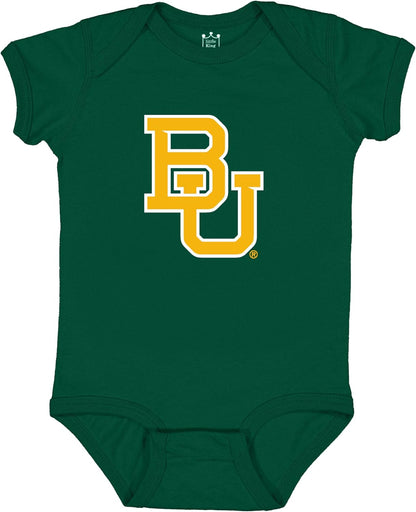 Green & Gold Baby Game Day Outfit